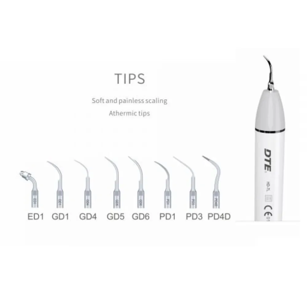 Scaler Ultrasonico para limpieza y endodoncia D7 DTE 8 SCALER ULTRASONICO D7 DTE 14