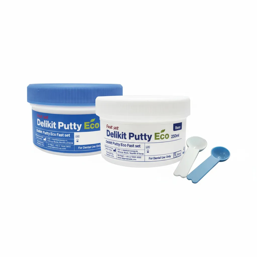 Silicona Pesada por Adición Delikit | Material de Impresión Dental (Putty) 1 Silicona Pesada por Adición Delikit