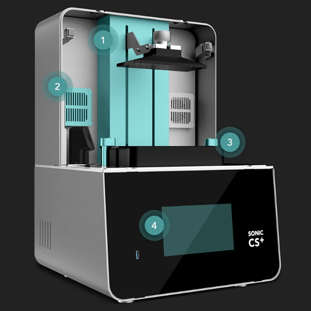 Impresora 3D Prhozen modelo Sonic CS+ 2 Impresora 3D Prhozen modelo Sonic CS+ - Imagen 2