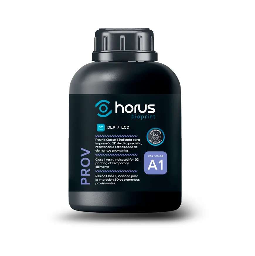 Resinas 3D provisional dental - Prov - Horus 1 resinas 3d provisional dental Horus