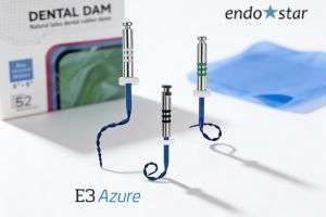 E3 Azure de Endostar – Instrumento Rotatorio de Níquel Titanio con Mayor Durabilidad y Resistencia 4 lima rotatoria e3 azure de endostar