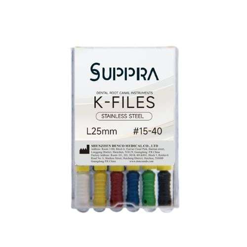 Limas K file SUPPRA | endodoncia manual 1 limas k file suppra