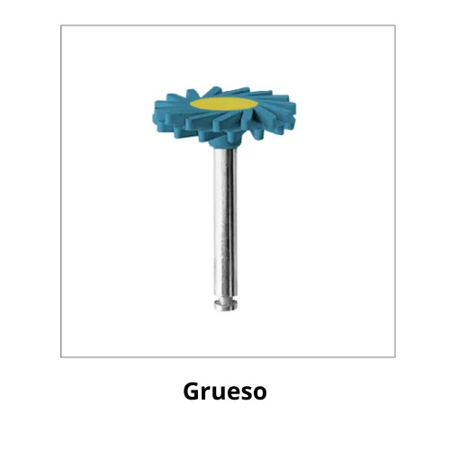Discos Espirales para pulido de cerámicas dentales | Goodent 4 Discos Espirales para pulido de cerámicas dentales grueso