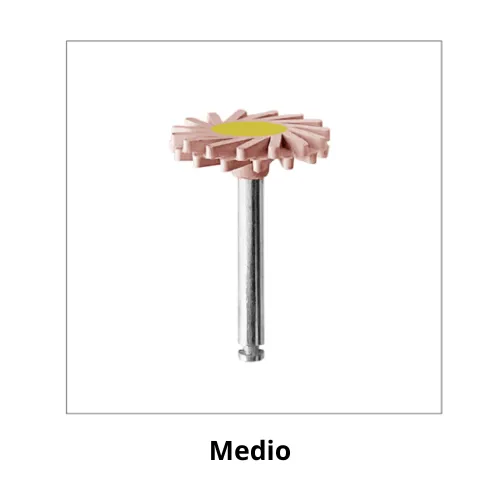 Discos Espirales para pulido de cerámicas dentales | Goodent 3 Discos Espirales para pulido de cerámicas dentales medio