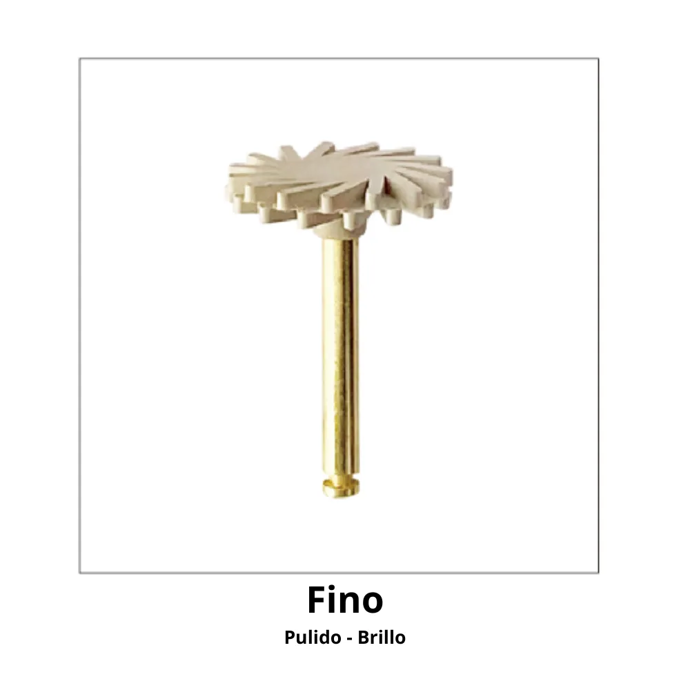 Discos Espirales para Pulido y Brillo de Resinas | Goodent 2 pulidores para resina dental suppra diamantados