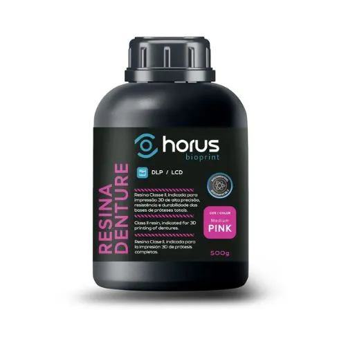 Resina 3D para base de prótesis | Denture Horus Bioprint 1 Resina 3D para base de prótesis