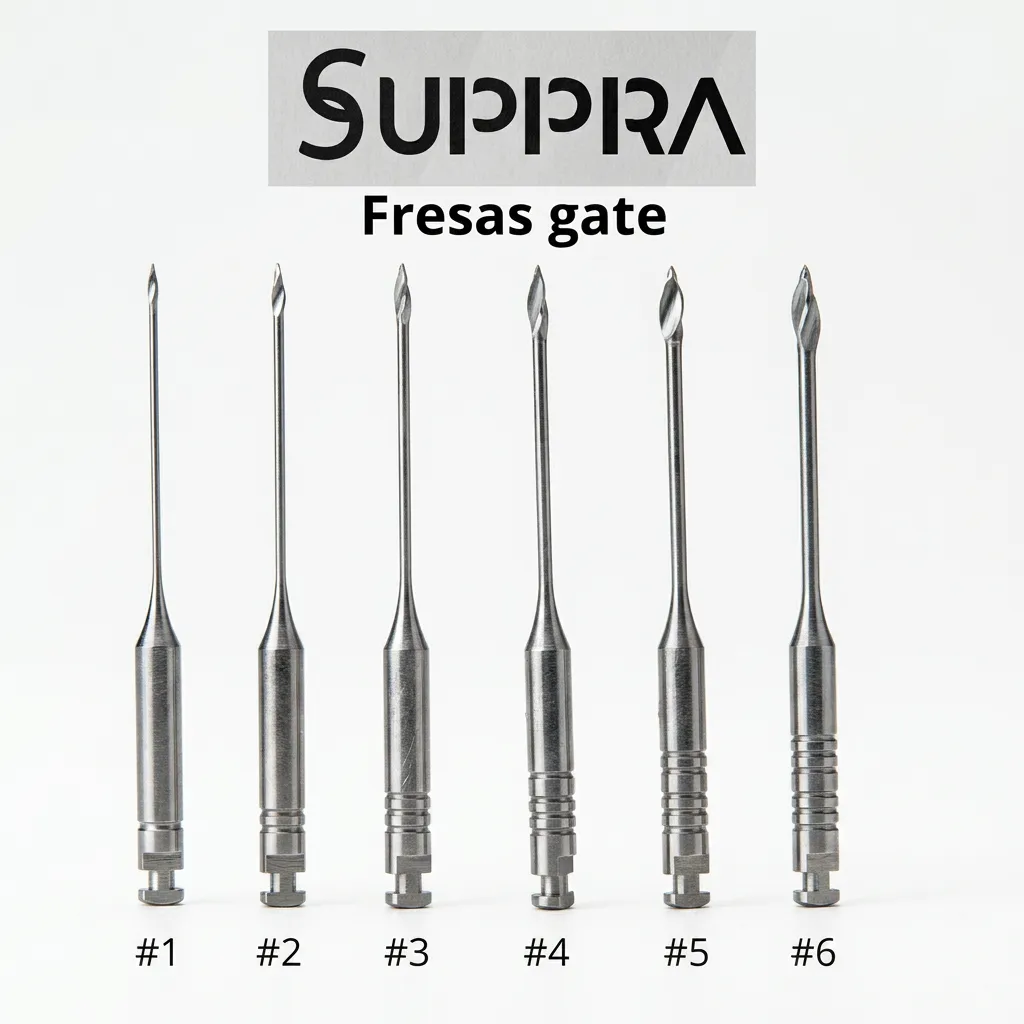 Fresas Gates Glidden Suppra 3 fresas gate suppra latinden 2